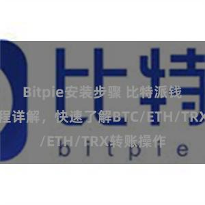 Bitpie安装步骤 比特派钱包转账教程详解，快速了解BTC/ETH/TRX转账操作