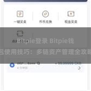 Bitpie登录 Bitpie钱包使用技巧：多链资产管理全攻略