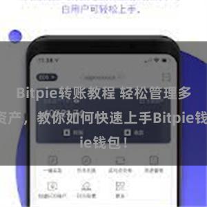 Bitpie转账教程 轻松管理多链资产，教你如何快速上手Bitpie钱包！