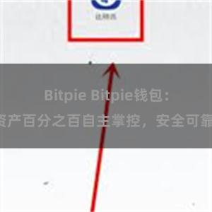 Bitpie Bitpie钱包：资产百分之百自主掌控，安全可靠！