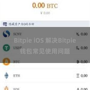 Bitpie iOS 解决Bitpie钱包常见使用问题