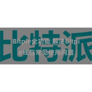 Bitpie全功能 解决Bitpie钱包常见使用问题