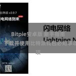 Bitpie安卓版 新手指南：下载并使用比特派钱包必知事项