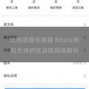 比特派备份教程 Bitpie钱包支持的区块链网络解析