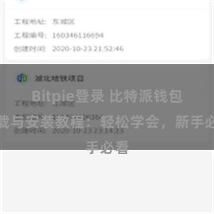 Bitpie登录 比特派钱包下载与安装教程：轻松学会，新手必看