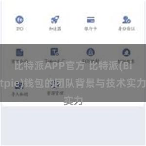 比特派APP官方 比特派(Bitpie)钱包的团队背景与技术实力