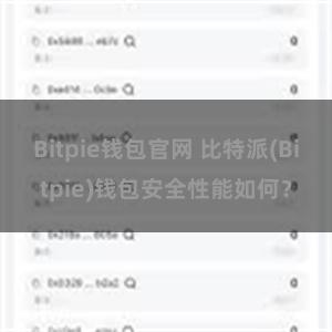 Bitpie钱包官网 比特派(Bitpie)钱包安全性能如何？