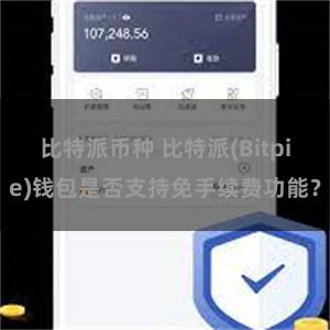 比特派币种 比特派(Bitpie)钱包是否支持免手续费功能？