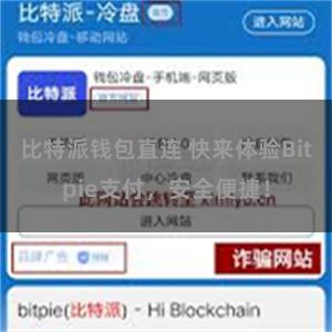 比特派钱包直连 快来体验Bitpie支付，安全便捷！