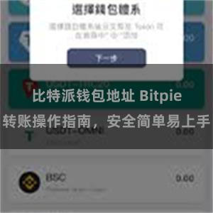 比特派钱包地址 Bitpie转账操作指南，安全简单易上手