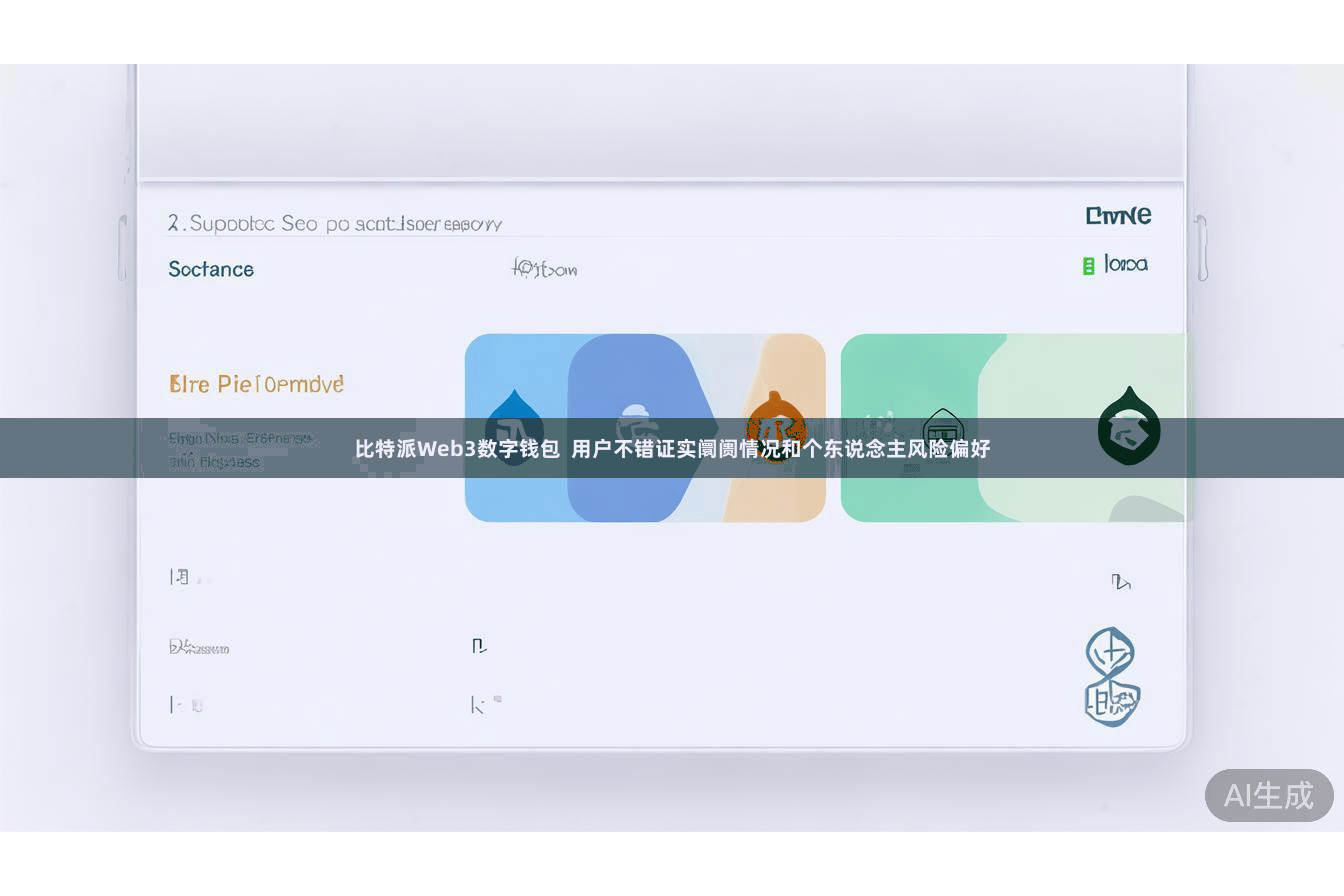 比特派Web3数字钱包  用户不错证实阛阓情况和个东说念主风险偏好